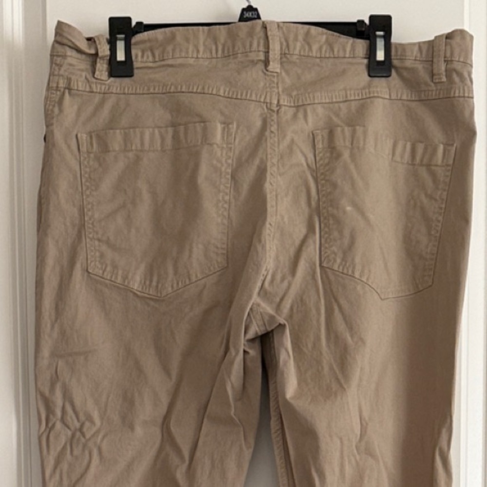 Kenneth Cole Men's Beige Chinos - Picture 4 of 5